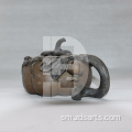 Stone Cardid Teapot Memot Pampkin ut